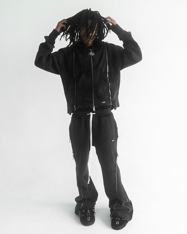 SHADOW 3X ZIP UP HOODIE