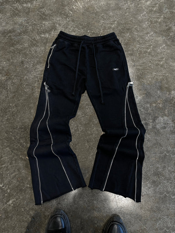 STEALTH 3X ZIP FLARED SWEATS