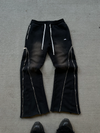 ONYX 3X ZIP FLARED SWEATS