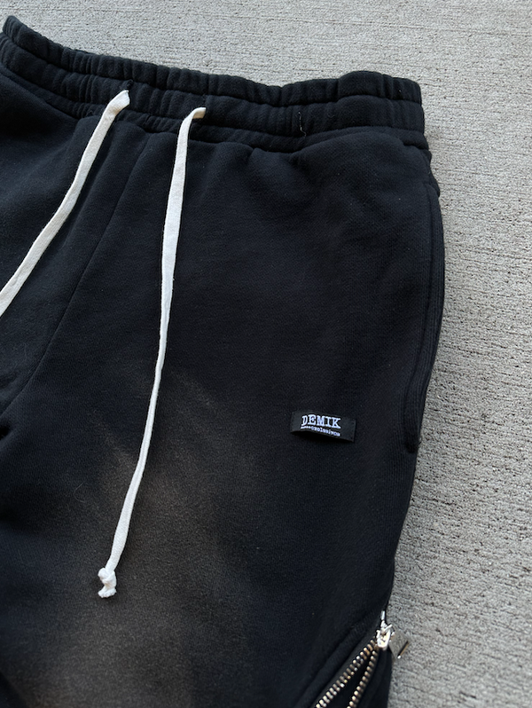 ONYX 3X ZIP FLARED SWEATS
