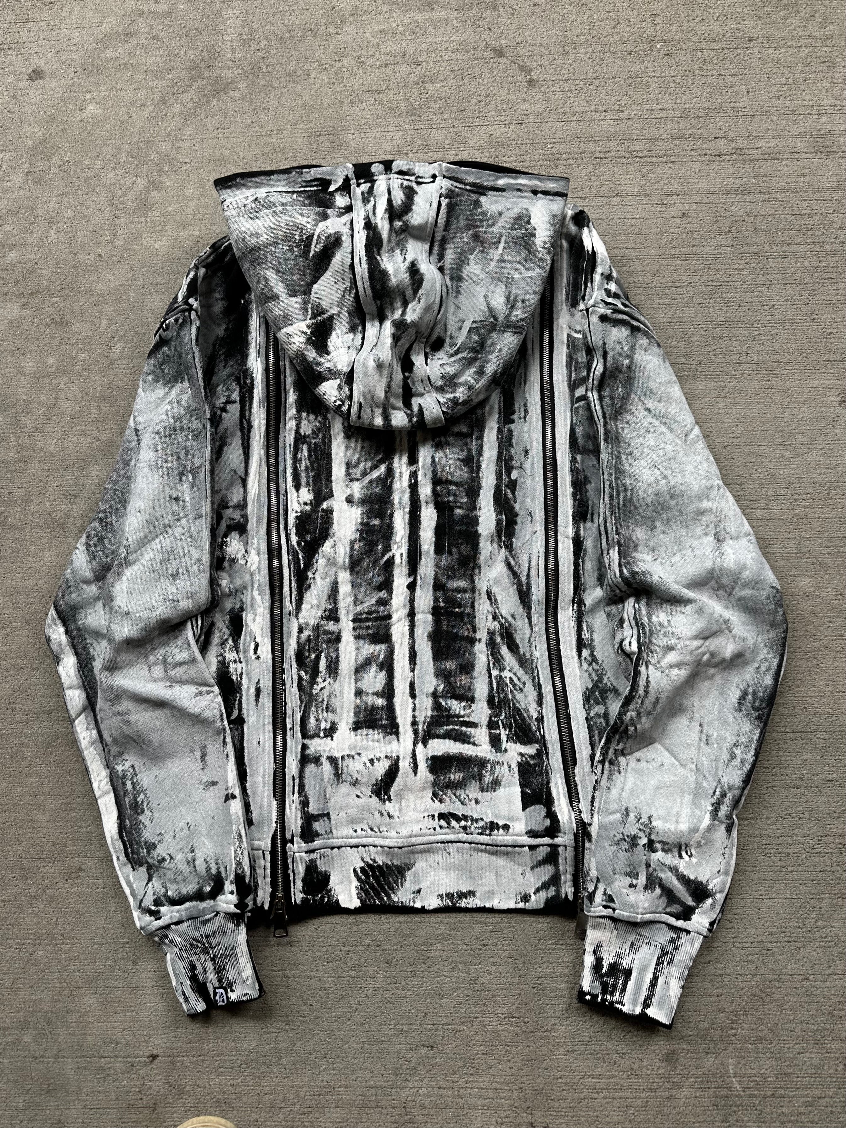 BLACK SWAN 3X ZIP UP HOODIE