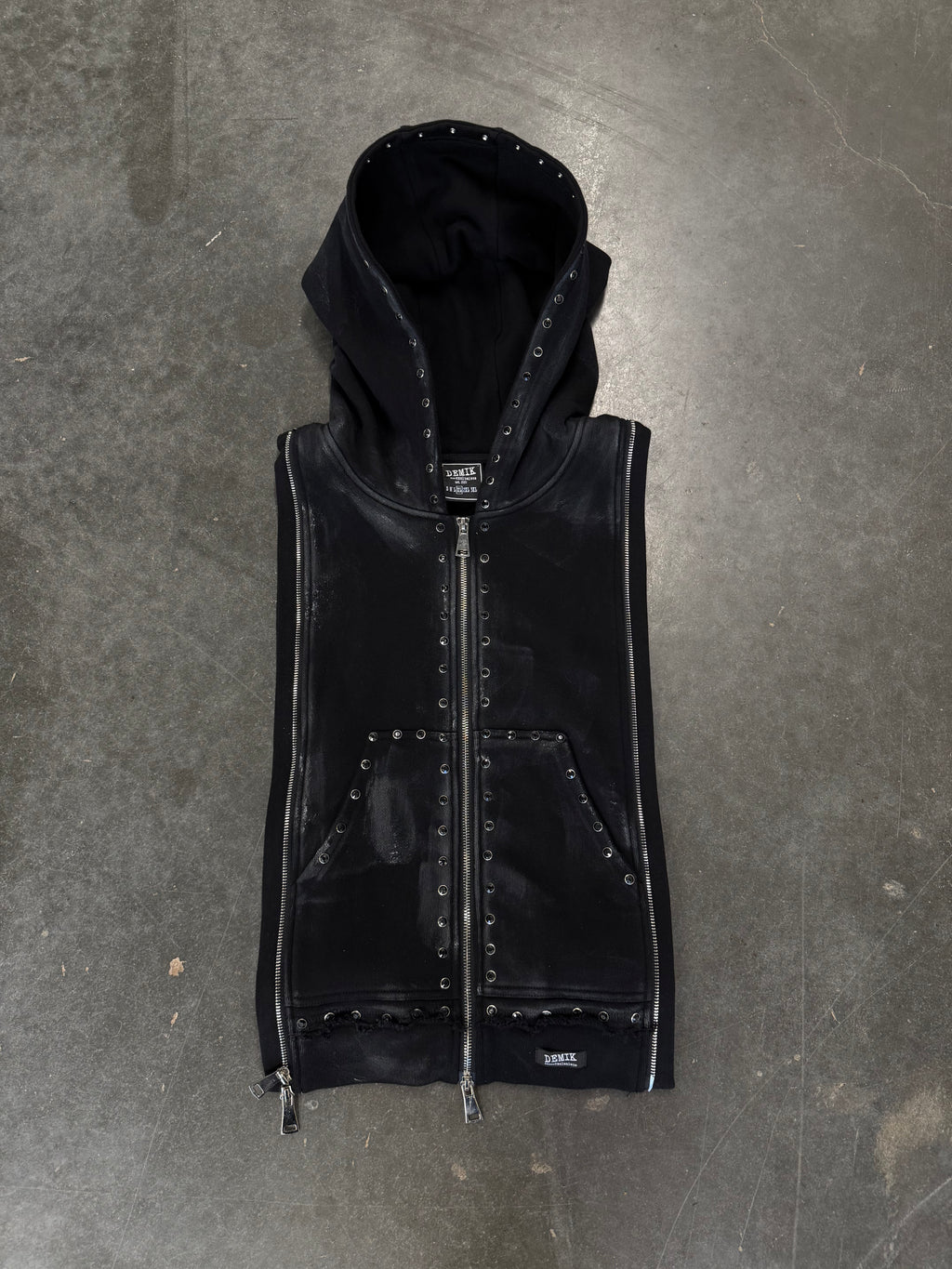 BLACK DIAMOND 3X ZIP UP HOODIE