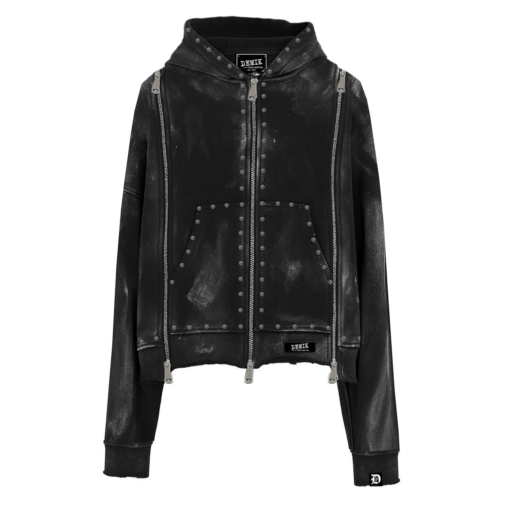 Triple Zip Hoodie