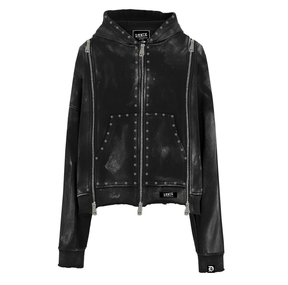 BLACK DIAMOND 3X ZIP UP HOODIE