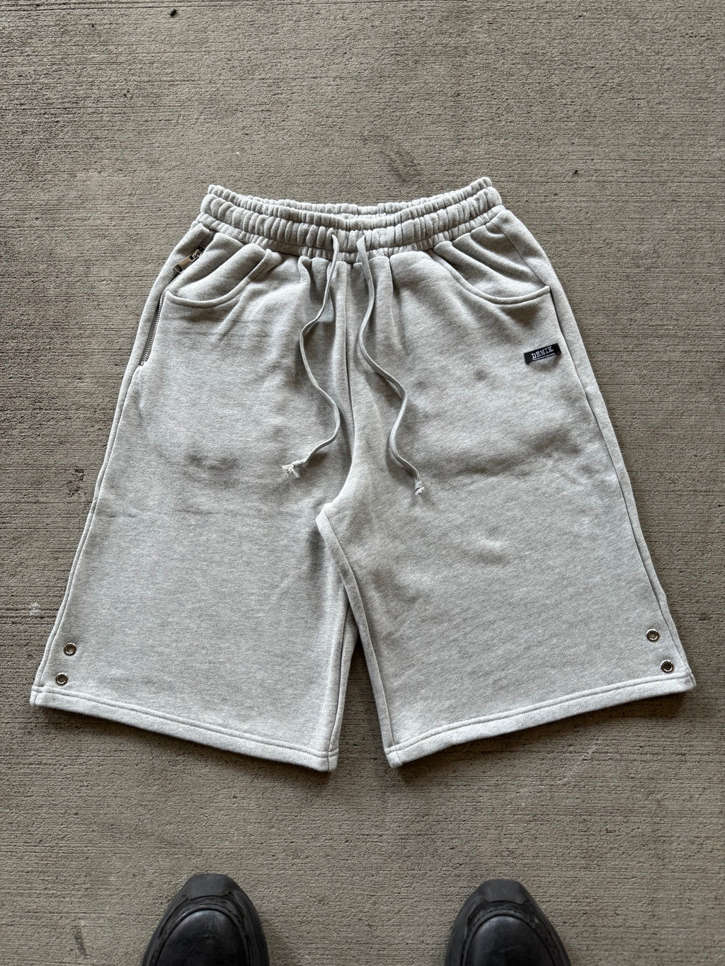 GREY UNIFORM SHORTS