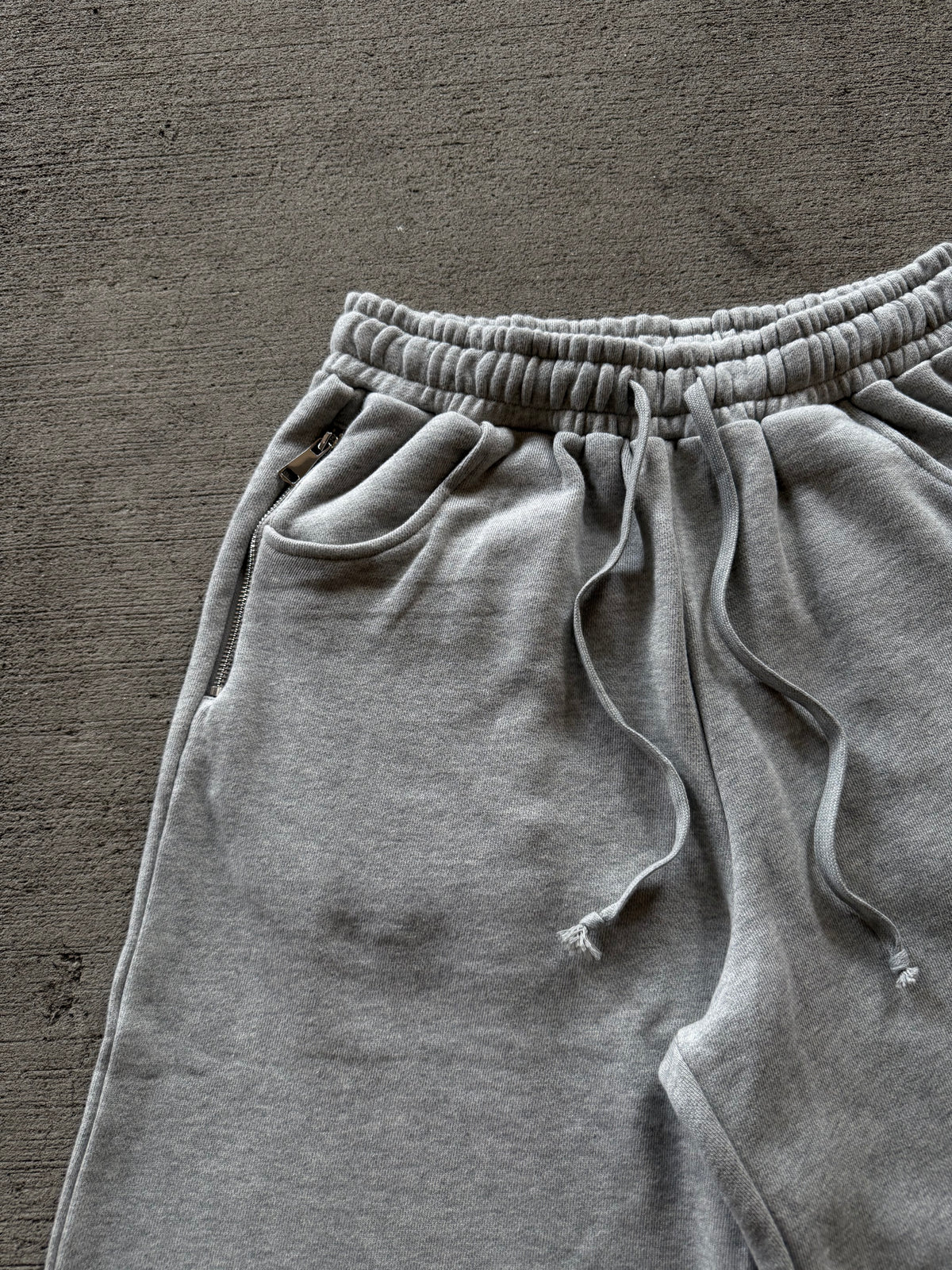 GREY UNIFORM SHORTS