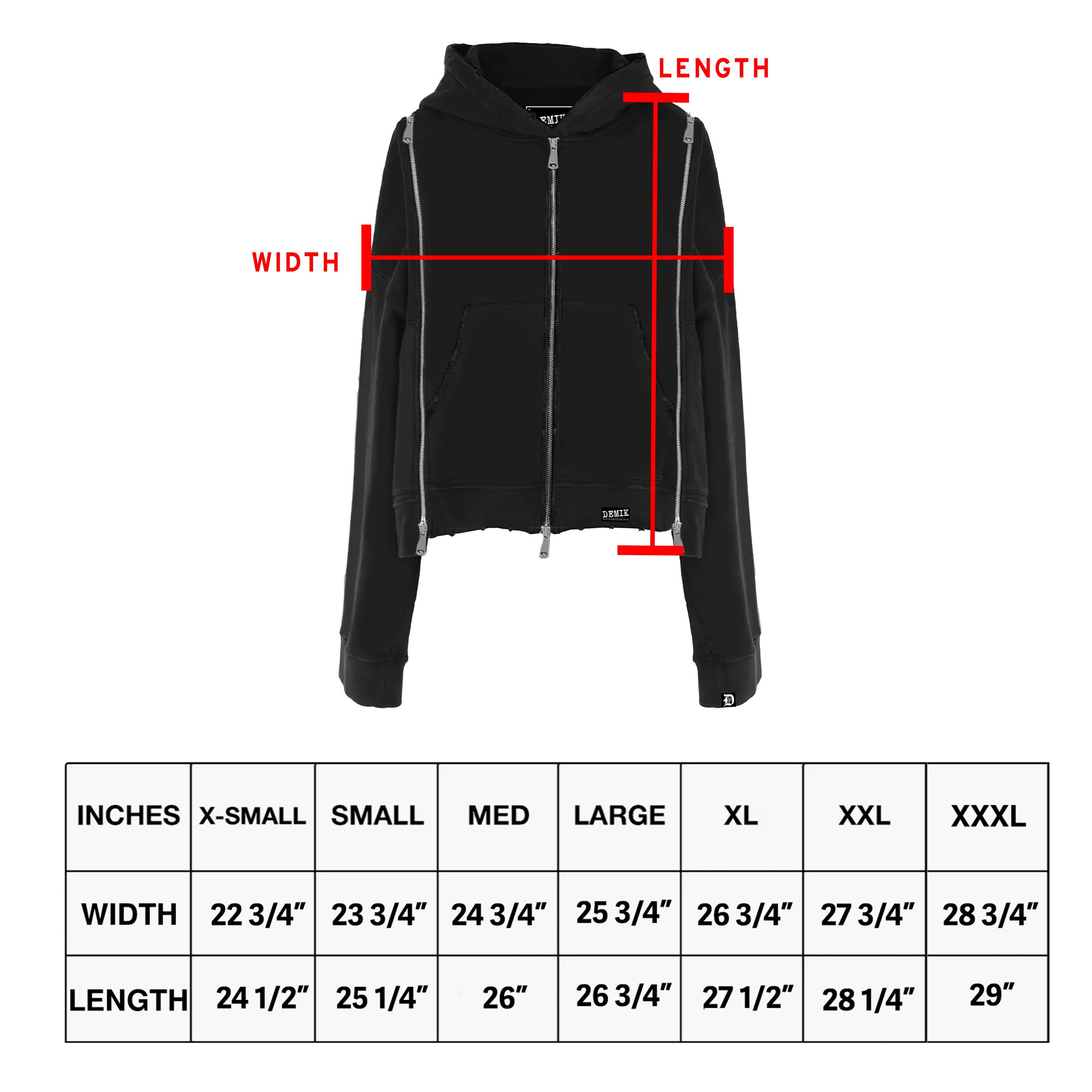 STEALTH 3X ZIP UP HOODIE
