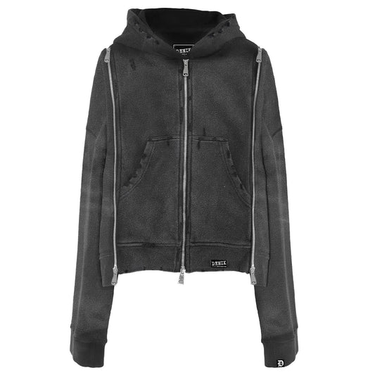 SHADOW 3X ZIP UP HOODIE